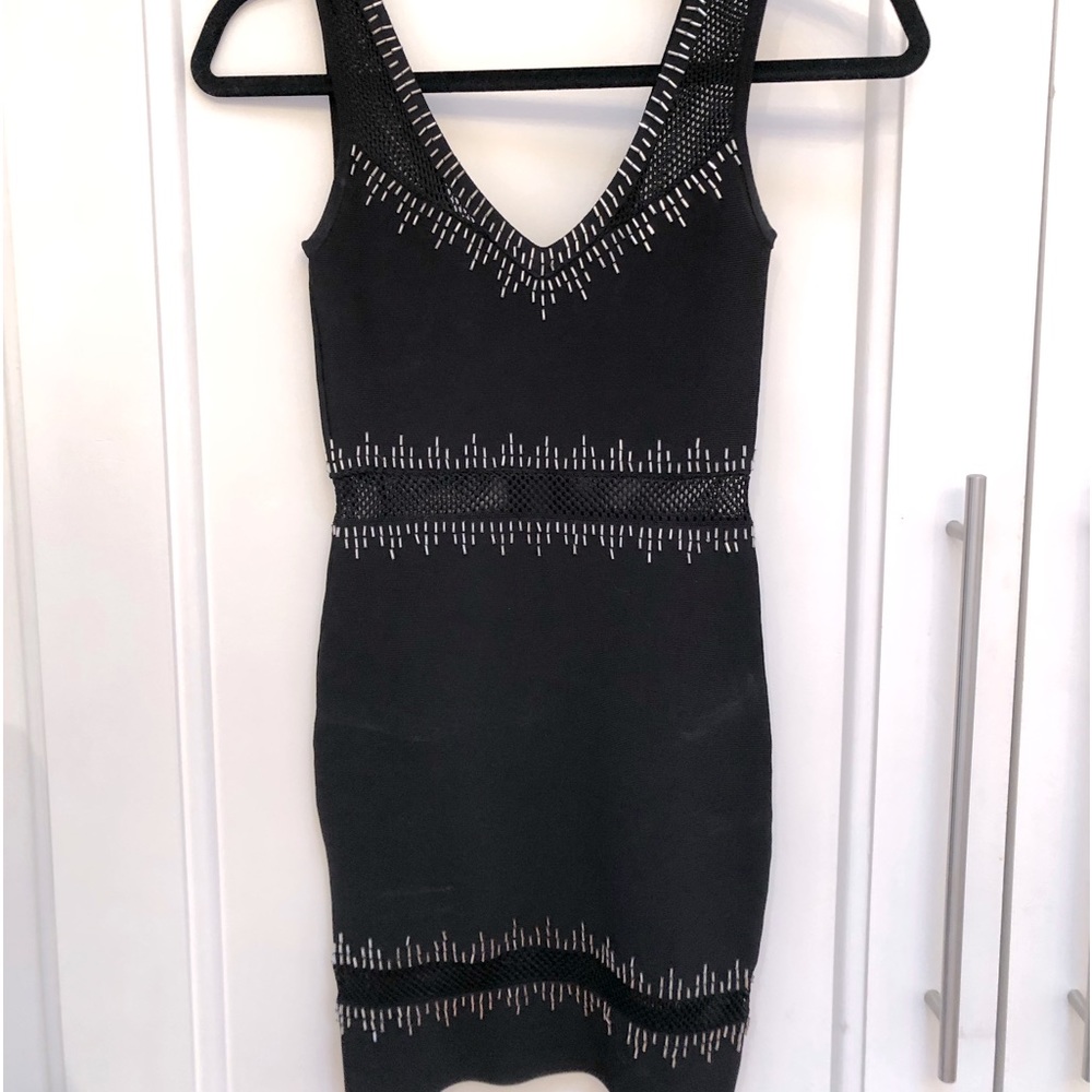 Guess Marciano Knit Metal Beaded & Mesh!